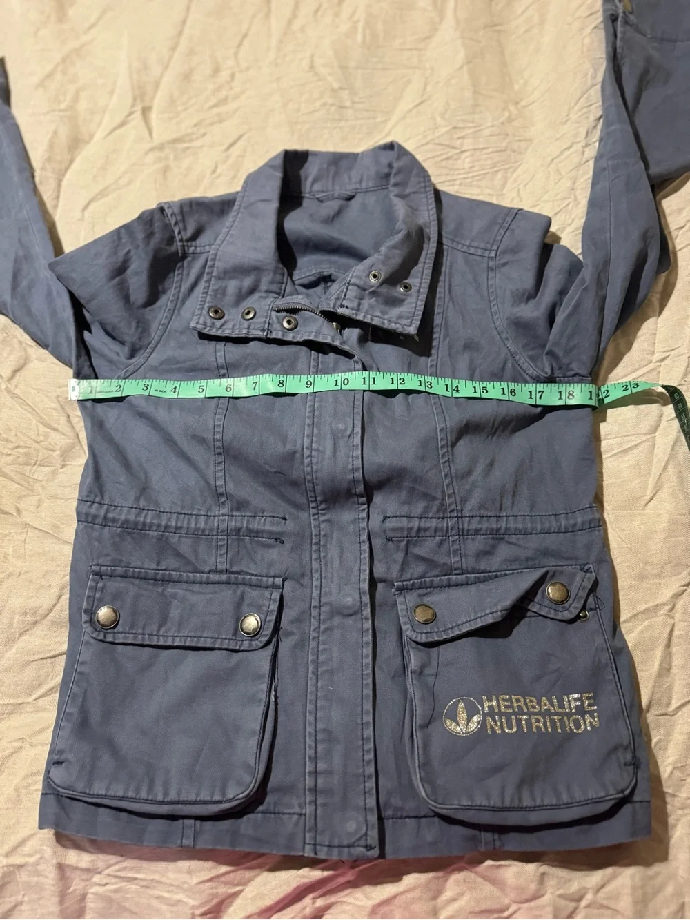 Aeropostale Women’s Size  S Blue Utility Jacket